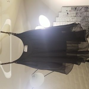 Womans chain strapped cami